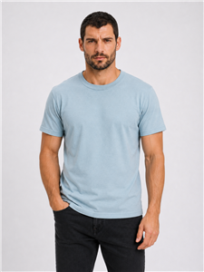 3190 - Remera Lisa Cuello Redondo Jersey Manga Corta